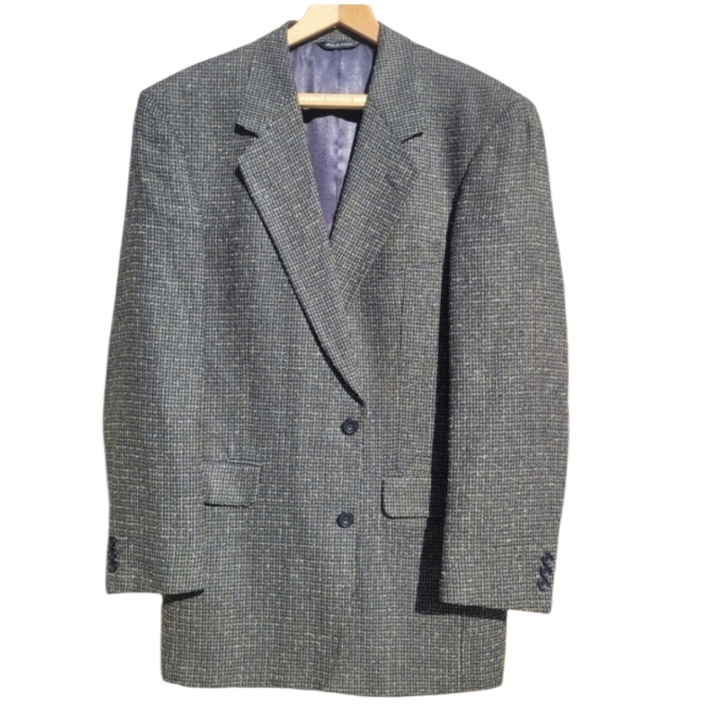 42T 100% SILK Blazer Lightweight Luxury Cambridge Multicoloured Graduation